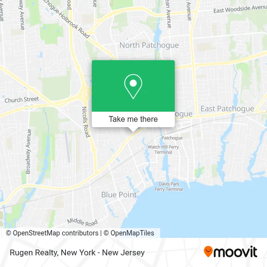 Rugen Realty map