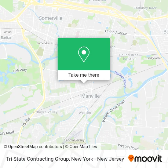 Tri-State Contracting Group map