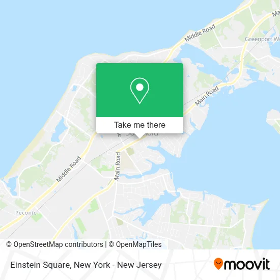 Einstein Square map
