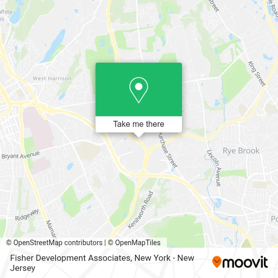 Fisher Development Associates map