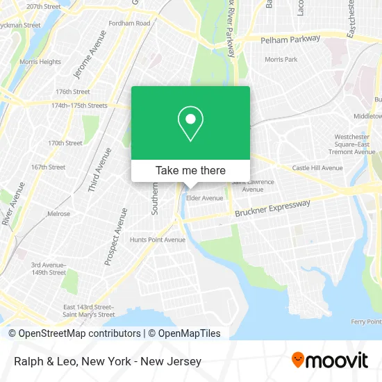 Ralph & Leo map
