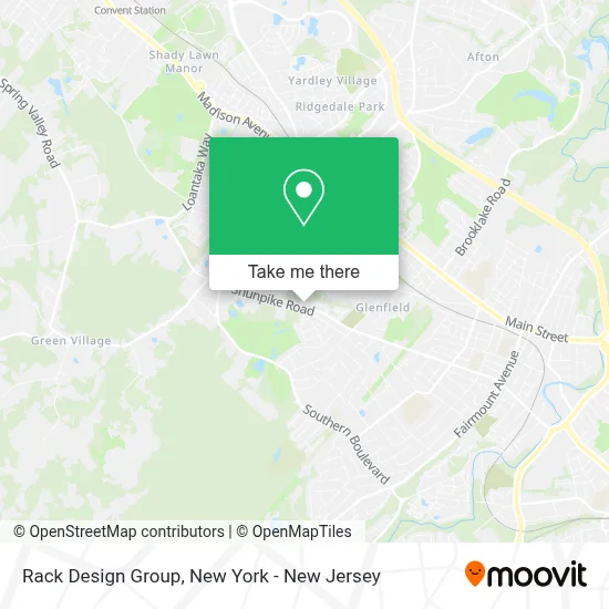 Rack Design Group map