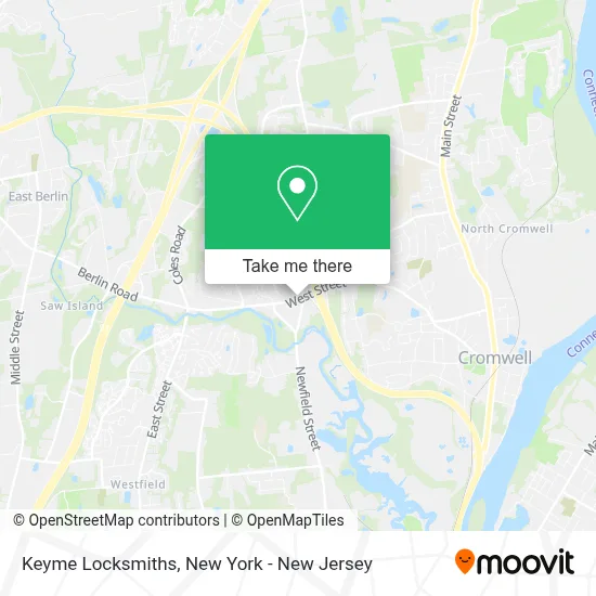 Keyme Locksmiths map