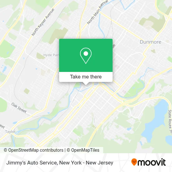 Jimmy's Auto Service map