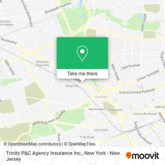 Trinity P&C Agency Insurance Inc. map