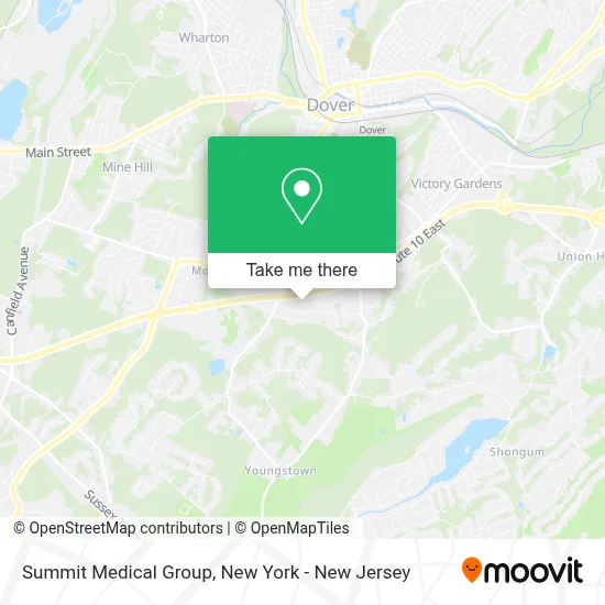 Summit Medical Group map