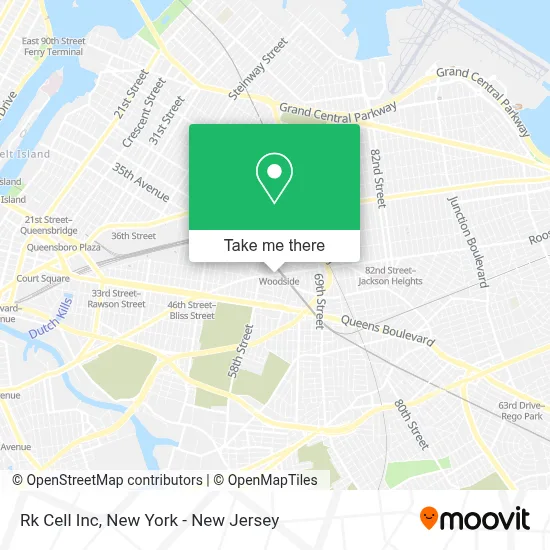 Rk Cell Inc map