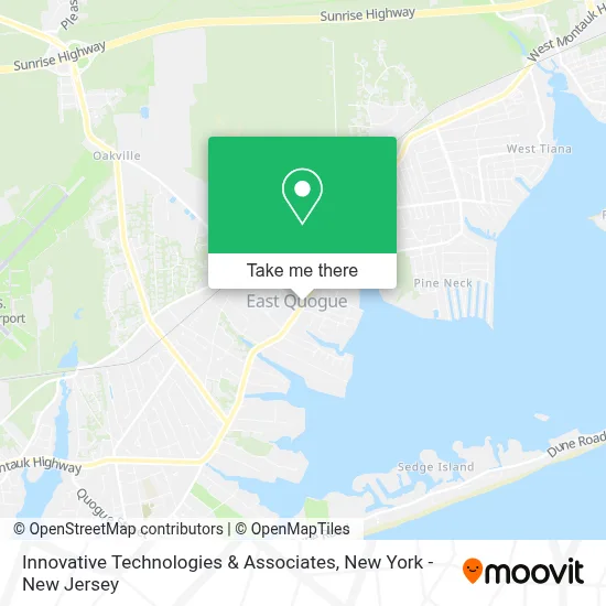 Innovative Technologies & Associates map