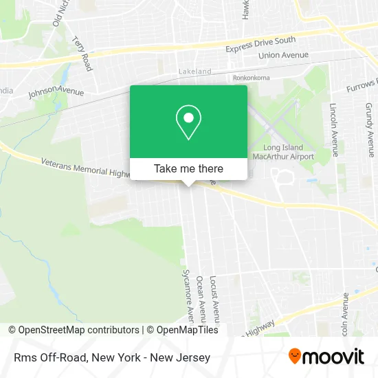 Rms Off-Road map