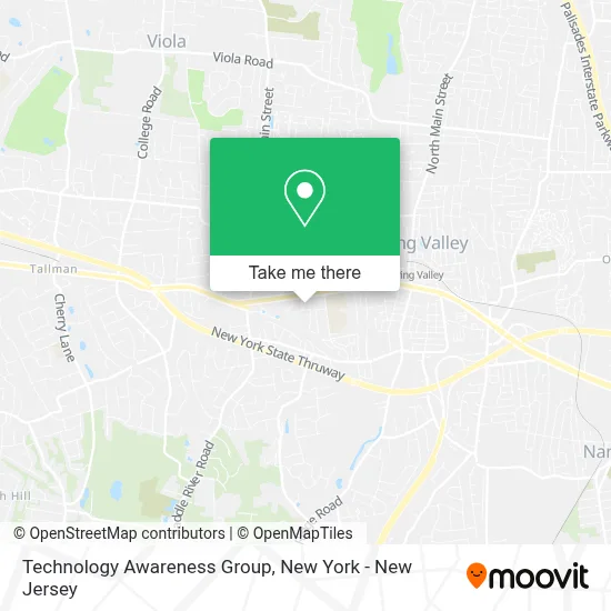 Technology Awareness Group map