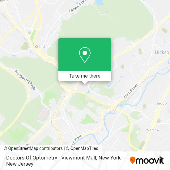 Doctors Of Optometry - Viewmont Mall map
