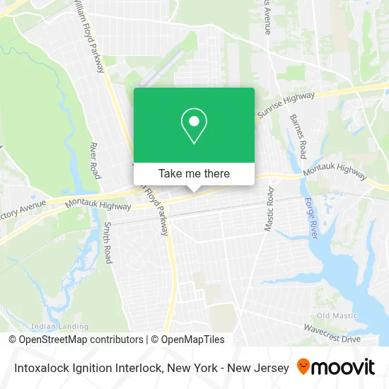 Intoxalock Ignition Interlock map
