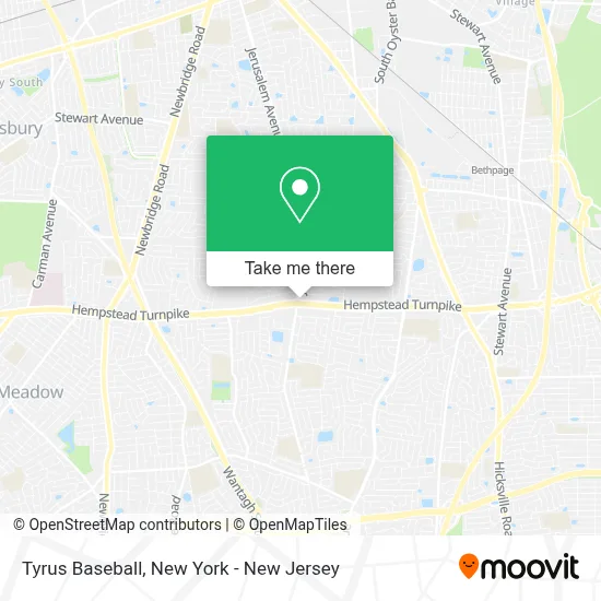 Tyrus Baseball map