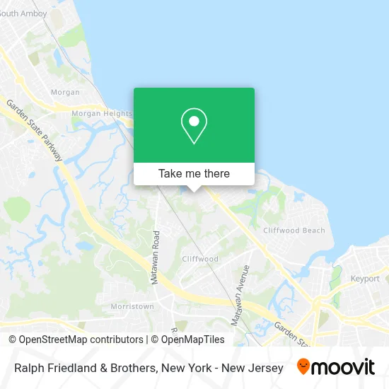 Ralph Friedland & Brothers map