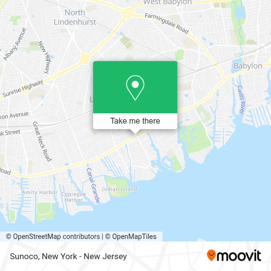 Sunoco map