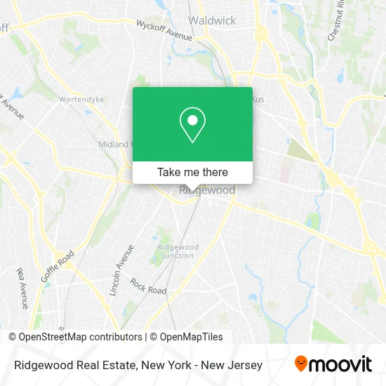 Ridgewood Real Estate map