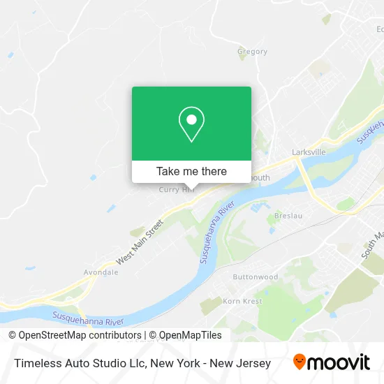 Timeless Auto Studio Llc map