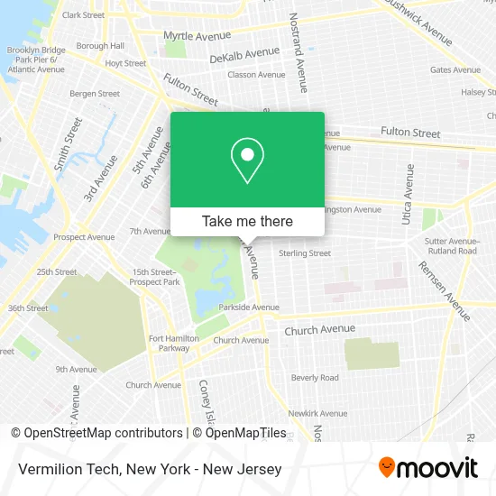 Vermilion Tech map