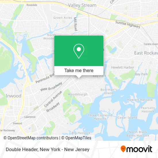 Double Header map