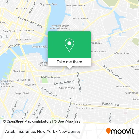 Artek Insurance map