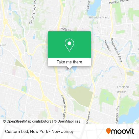 Custom Led map