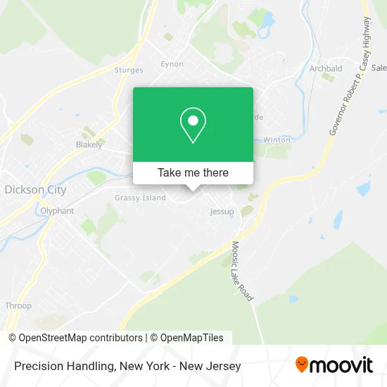 Precision Handling map