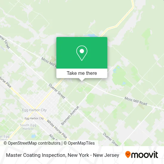 Master Coating Inspection map