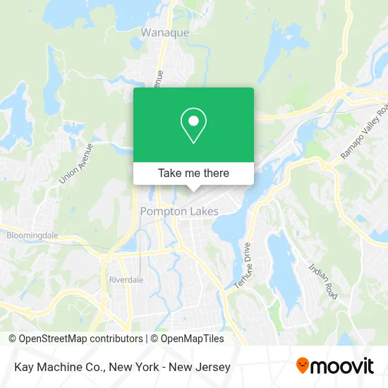Kay Machine Co. map