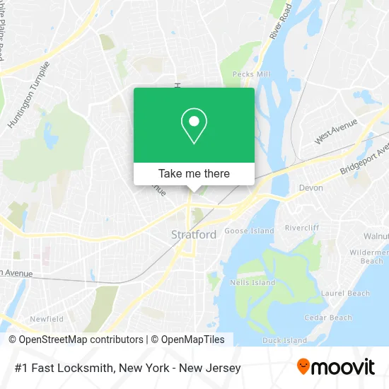 #1 Fast Locksmith map