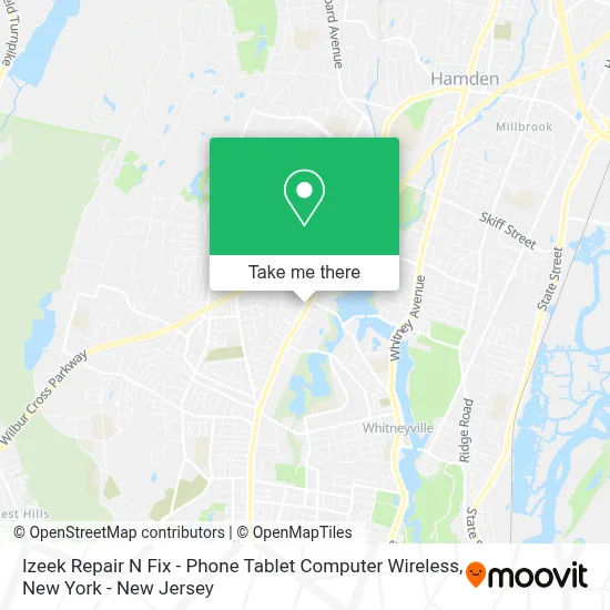 Izeek Repair N Fix - Phone Tablet Computer Wireless map