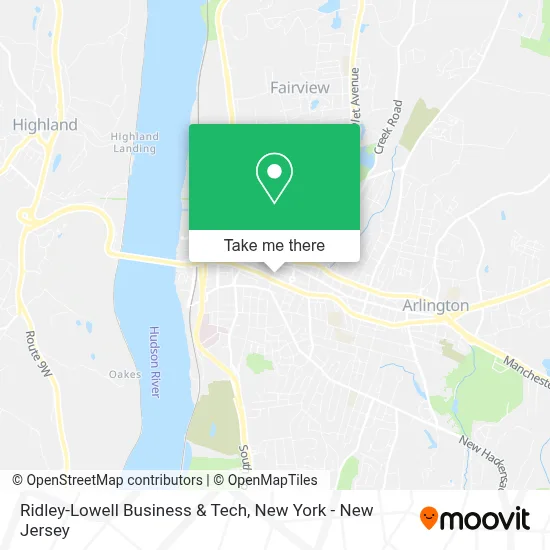 Ridley-Lowell Business & Tech map
