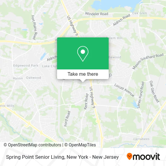 Spring Point Senior Living map