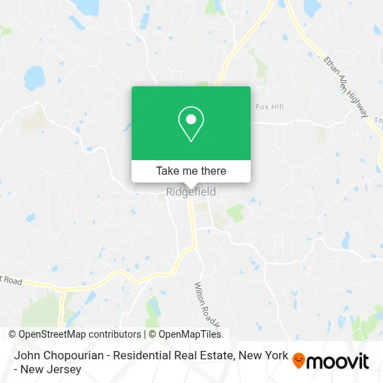 John Chopourian - Residential Real Estate map