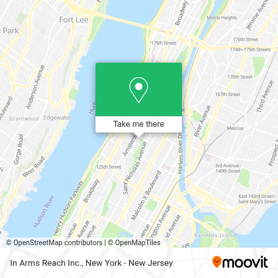 In Arms Reach Inc. map