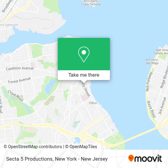 Secta 5 Productions map