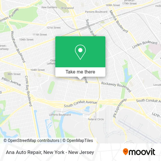 Ana Auto Repair map