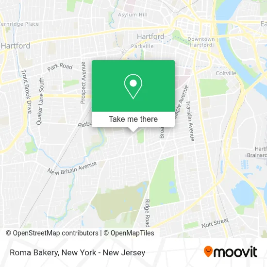 Roma Bakery map