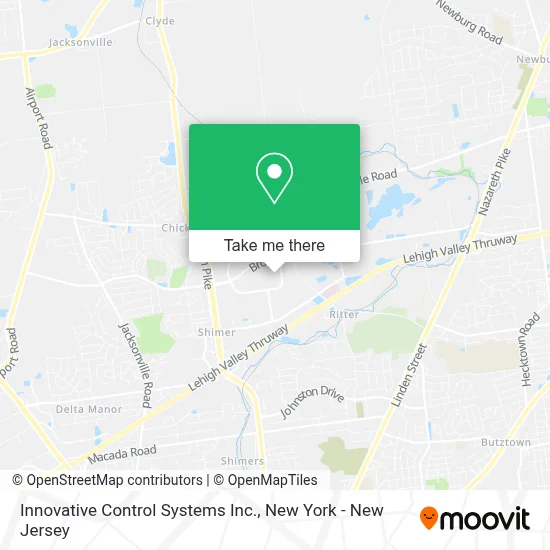 Innovative Control Systems Inc. map