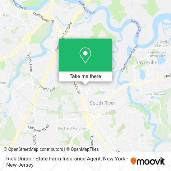 Rick Duran - State Farm Insurance Agent map