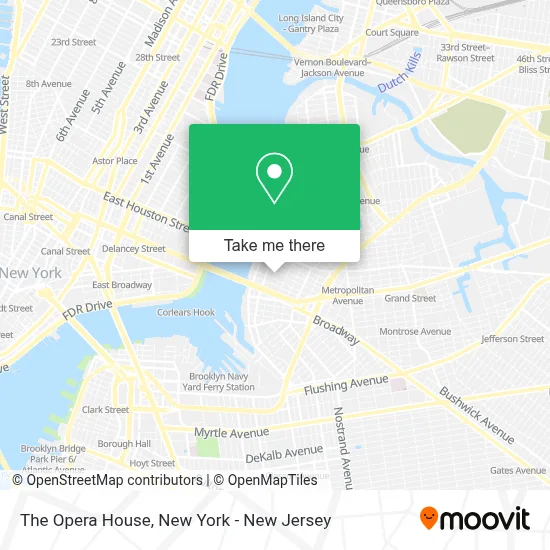 The Opera House map