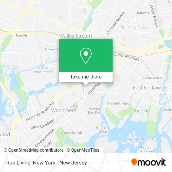 Rae Living map