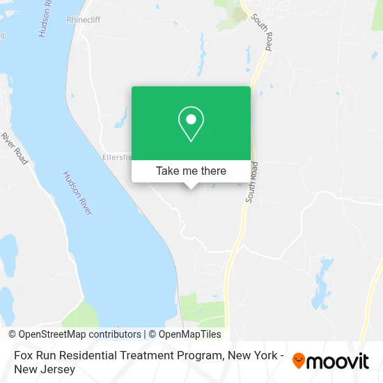 Fox Run Residential Treatment Program map