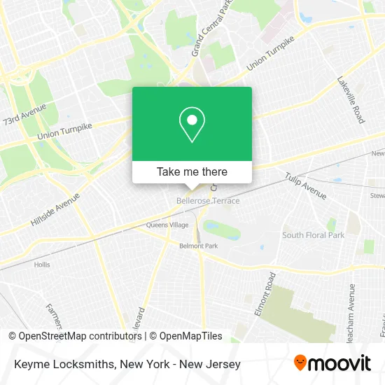 Keyme Locksmiths map