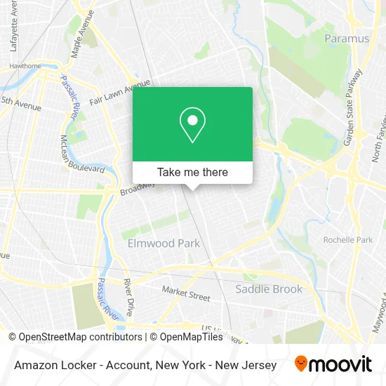 Amazon Locker - Account map