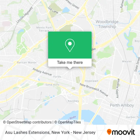 Asu Lashes Extensions map