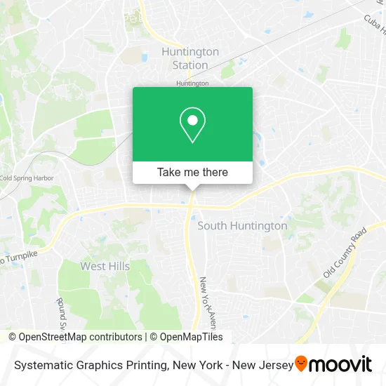 Systematic Graphics Printing map