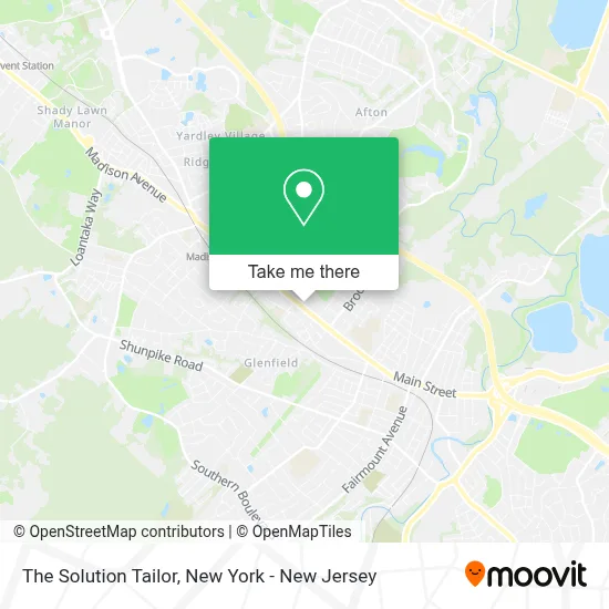 The Solution Tailor map