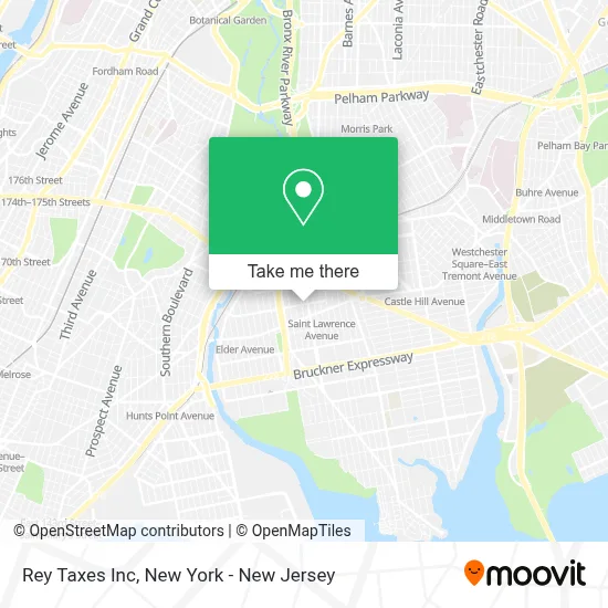 Rey Taxes Inc map