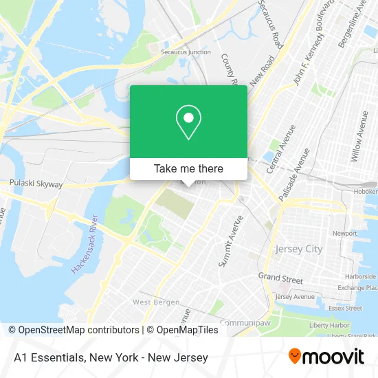 A1 Essentials map