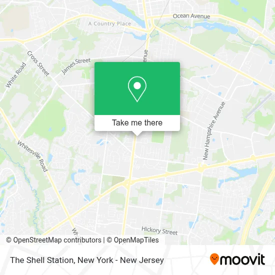 The Shell Station map